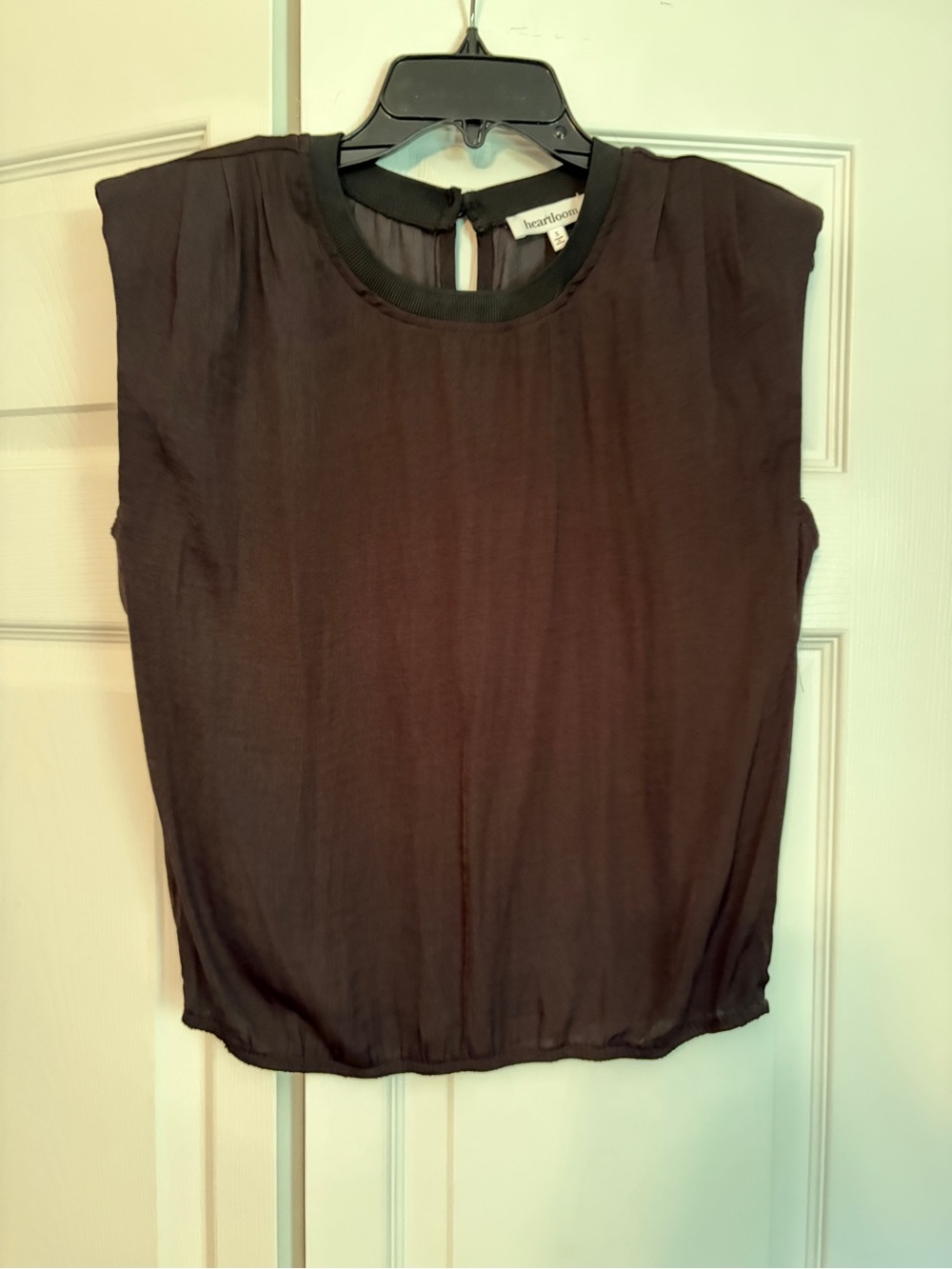 Black Sleeveless Blouse